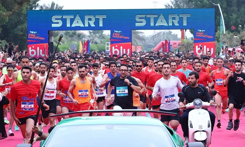 ماراتن کیش حواشی